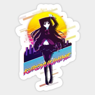 Accel World Kuroyukihime Sticker